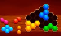 hexa block: honey cells