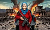 grandma with machine-gun: apocalypsis