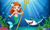 princess vs shark