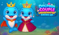 dolphin couple underwater dress up